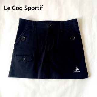 ルコックスポルティフ(le coq sportif)のルコック ゴルフスカート 黒(ウエア)