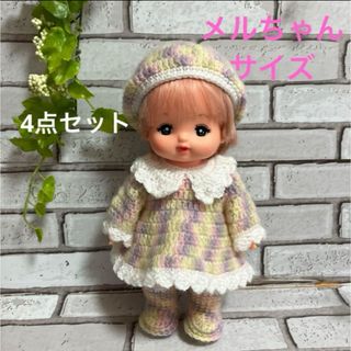 メルちゃんの服　毛糸　洋服セット　(m57) レミン　ソラン　ハンドメイド(その他)