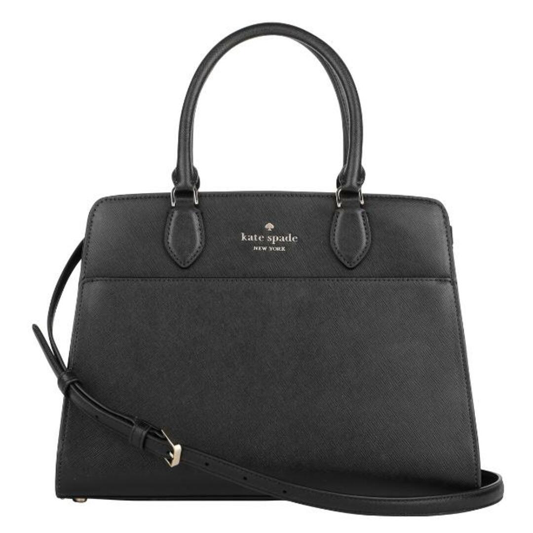 kate spade new york(ケイトスペードニューヨーク)の新品 ケイトスペード kate spade ハンドバッグ ミディアム サッチェル ブラック レディースのバッグ(ハンドバッグ)の商品写真