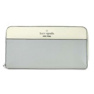 ケイトスペードニューヨーク(kate spade new york)の新品 ケイトスペード kate spade 長財布 カラーブロック ラージ コンチネンタル ウォレット プラチナグレーマルチ(財布)