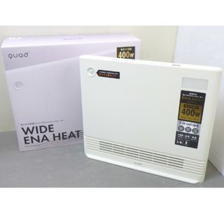 クワッズ スリムパネルセラミックヒーター WIDE ENA HEAT QS324(ファンヒーター)