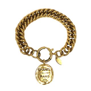 シャネル(CHANEL)の　シャネル CHANEL チェーン ブレスレット ゴールド メタル アクセサリー(ブレスレット/バングル)