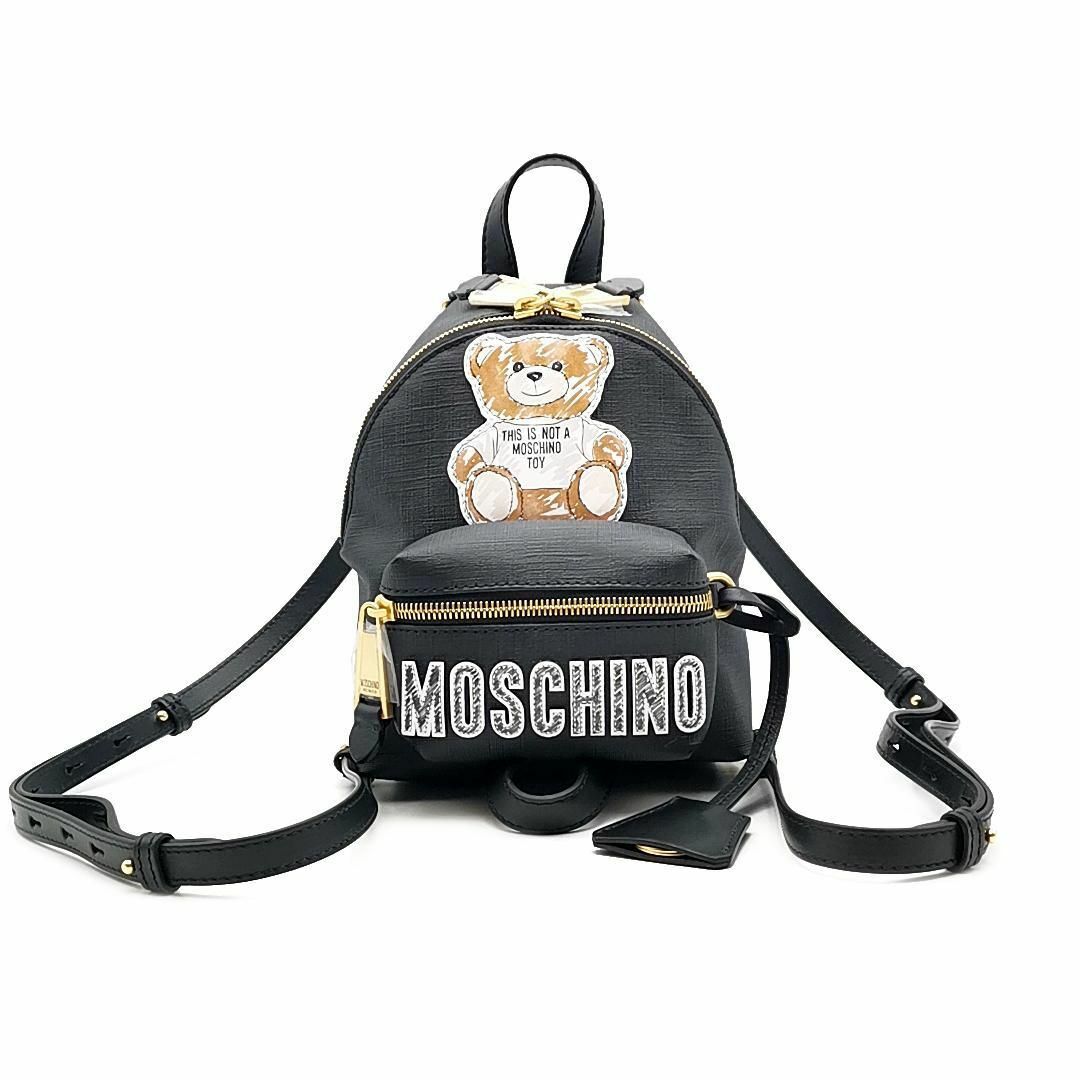 MOSCHINO(モスキーノ)の未使用 モスキーノMOSCHINO リュック テディベア 03-22060606 レディースのバッグ(リュック/バックパック)の商品写真