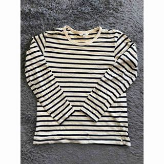 ユニクロ(UNIQLO)のUNIQLO ユニクロ　ボーダー　ロンT(Tシャツ/カットソー(七分/長袖))