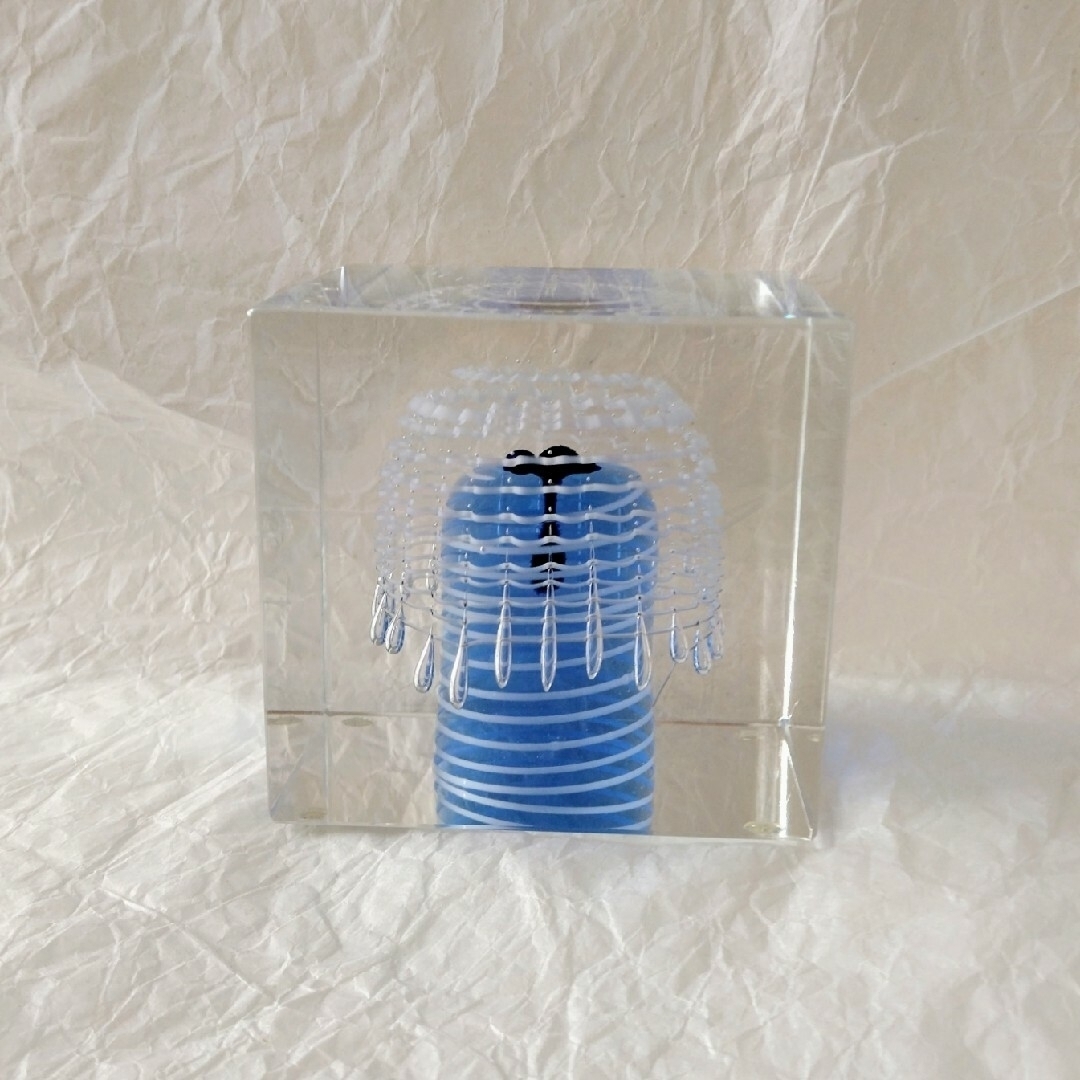 iittala(イッタラ)のAnnual Cube アニュアルキューブ 1993年 エンタメ/ホビーの美術品/アンティーク(ガラス)の商品写真