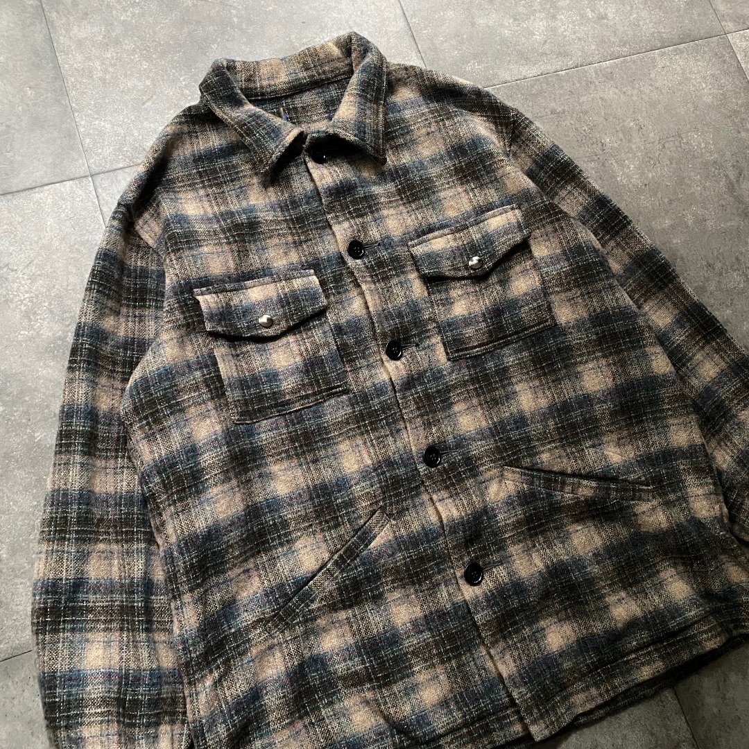 PENDLETON - 70s ペンドルトン ウールシャツ/ウールジャケット USA製 
