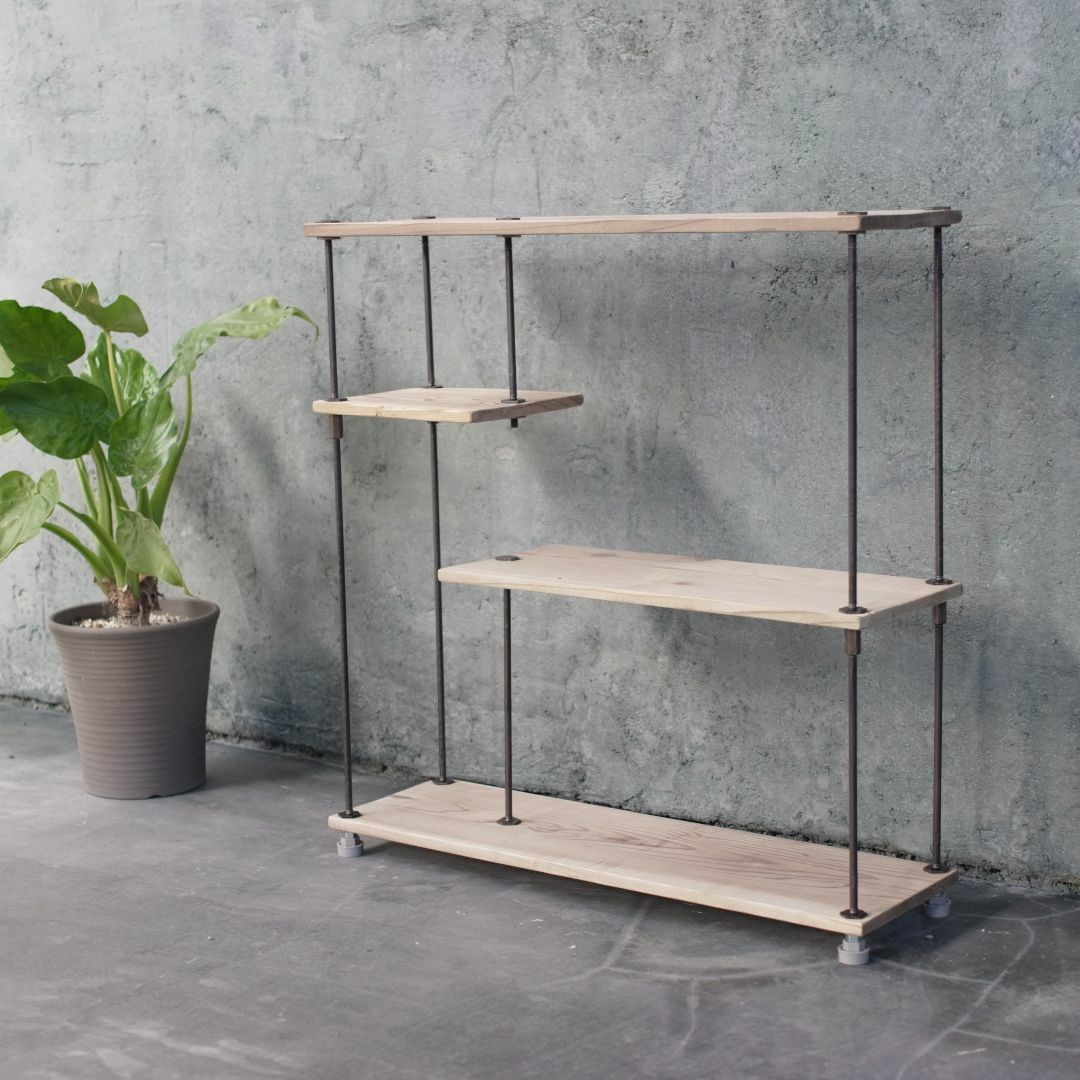 wood iron shelf 620*600*180〈サンドカラー〉その他注意事項 - 棚