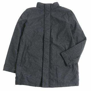 アルマーニ コレツィオーニ(ARMANI COLLEZIONI)の未使用品□ARMANI COLLEZIONI/アルマーニコレツォーニ フード入り WZIP フライフロント 中綿入り スタンドカラーコート グレー 50 正規品(その他)