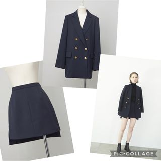 ロザリームーン(Rosary moon)のDouble Tailored Jacket(テーラードジャケット)