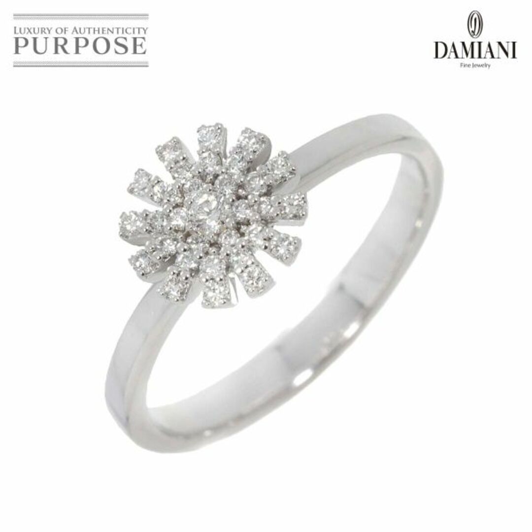 Damiani(ダミアーニ)のダミアーニ DAMIANI マルゲリータ 9号 リング ダイヤ K18 WG ホワイトゴールド 750 指輪【証明書付き】 VLP 90209366 レディースのアクセサリー(リング(指輪))の商品写真