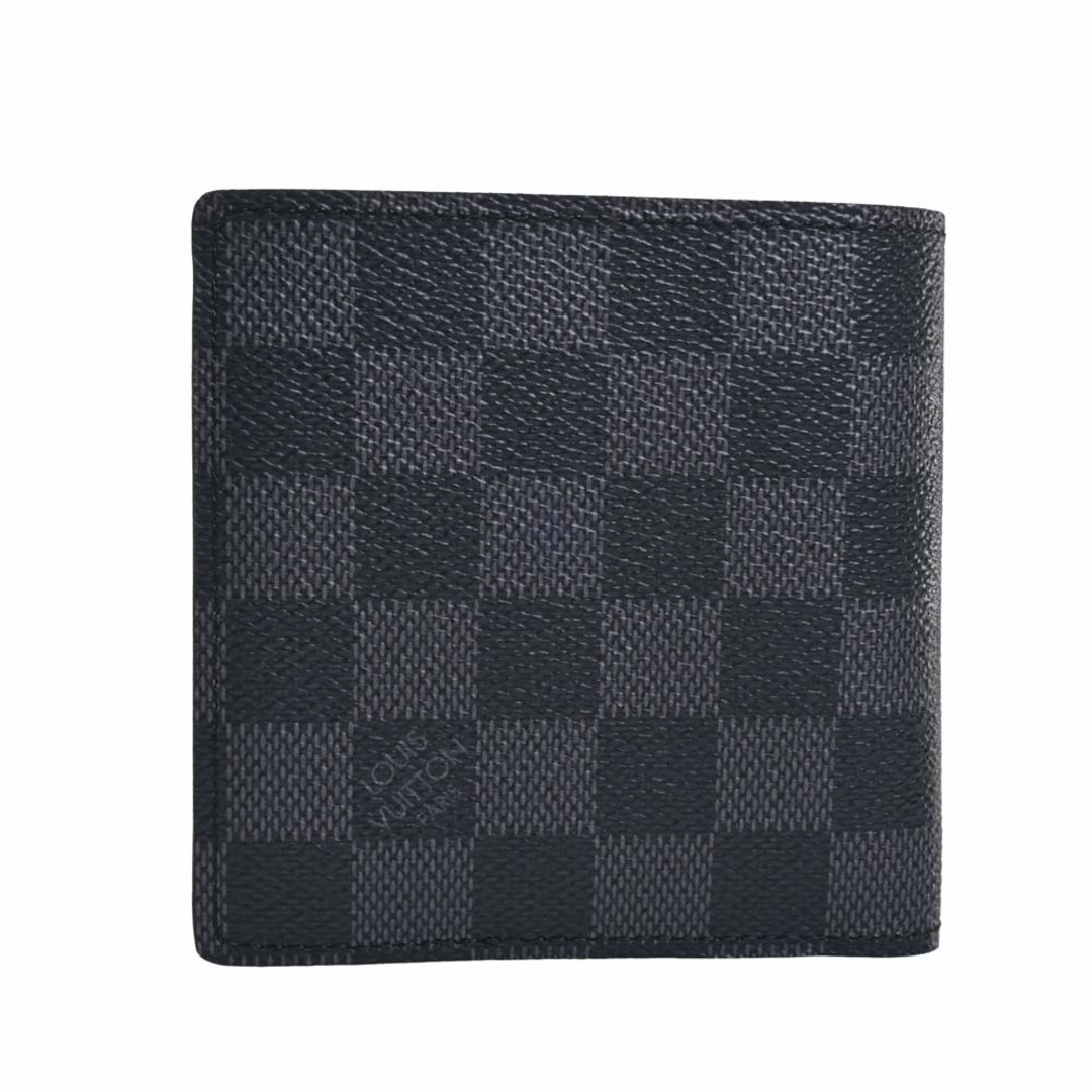 メンズ その他LOUIS VUITTON ルイヴィトン グラフィット ポルトフォイユ マルコ 二つ折り コンパクト財布 N62664 ブラック by