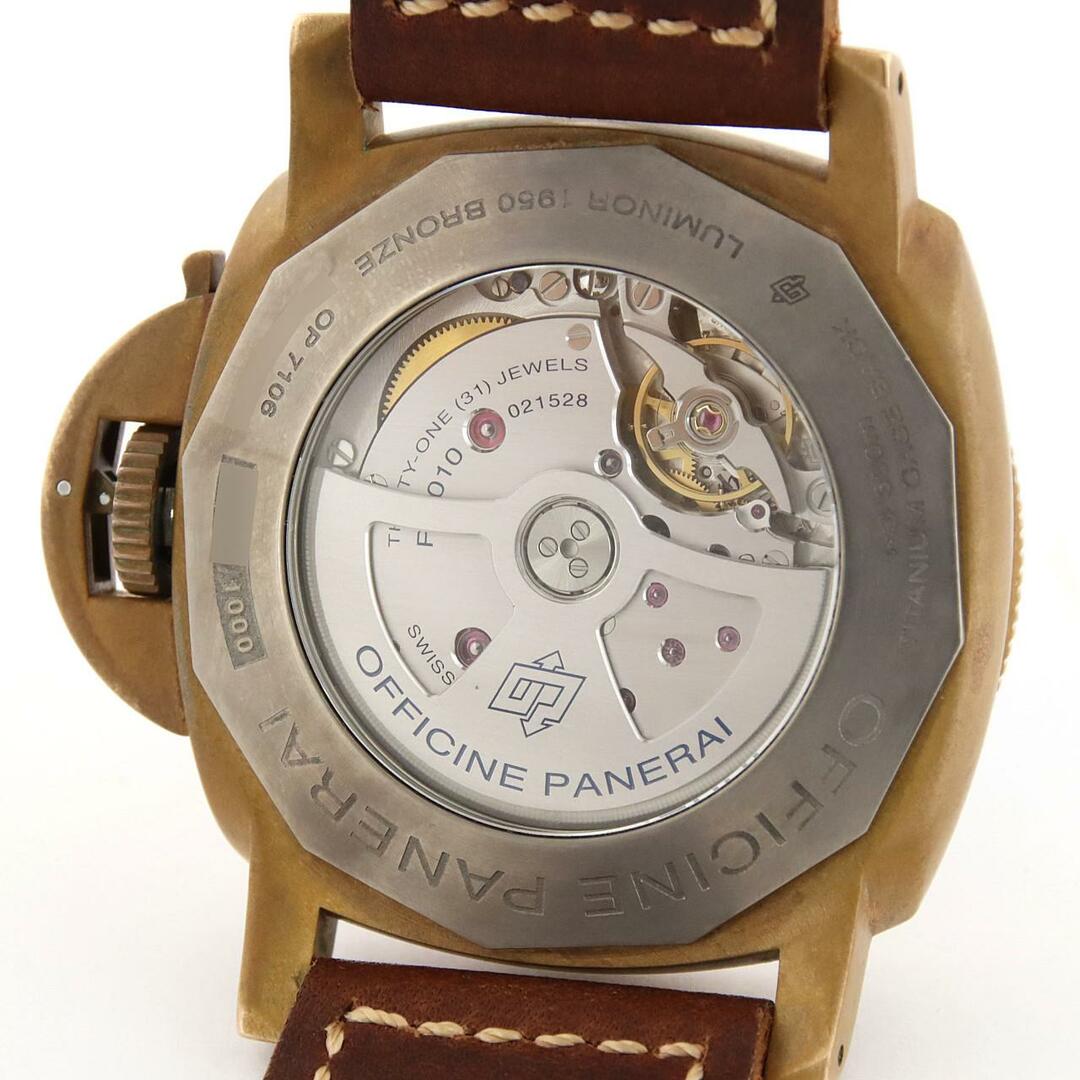 PANERAI(パネライ)のパネライ ルミノールサブマーシブル1950 3DAYSブロンゾ PAM00671 ブロンズ 自動巻 メンズの時計(腕時計(アナログ))の商品写真