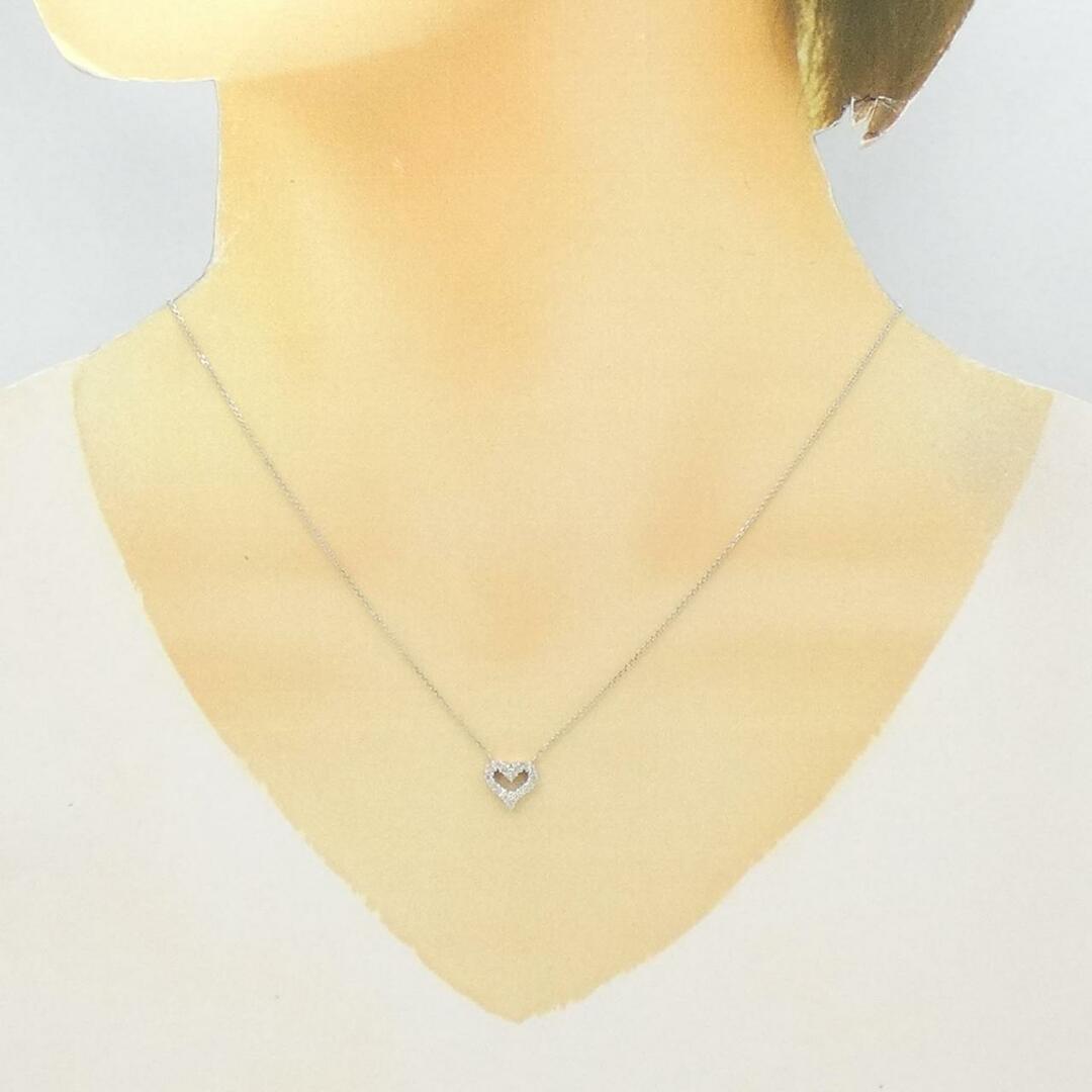 K18WG ハート ダイヤモンド ネックレス 0.20CTの通販 by KOMEHYO