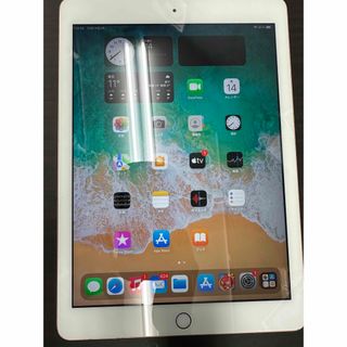 アイパッド(iPad)のiPad6 cellular＋WiFi 128GB 中古 ローズゴールド(タブレット)