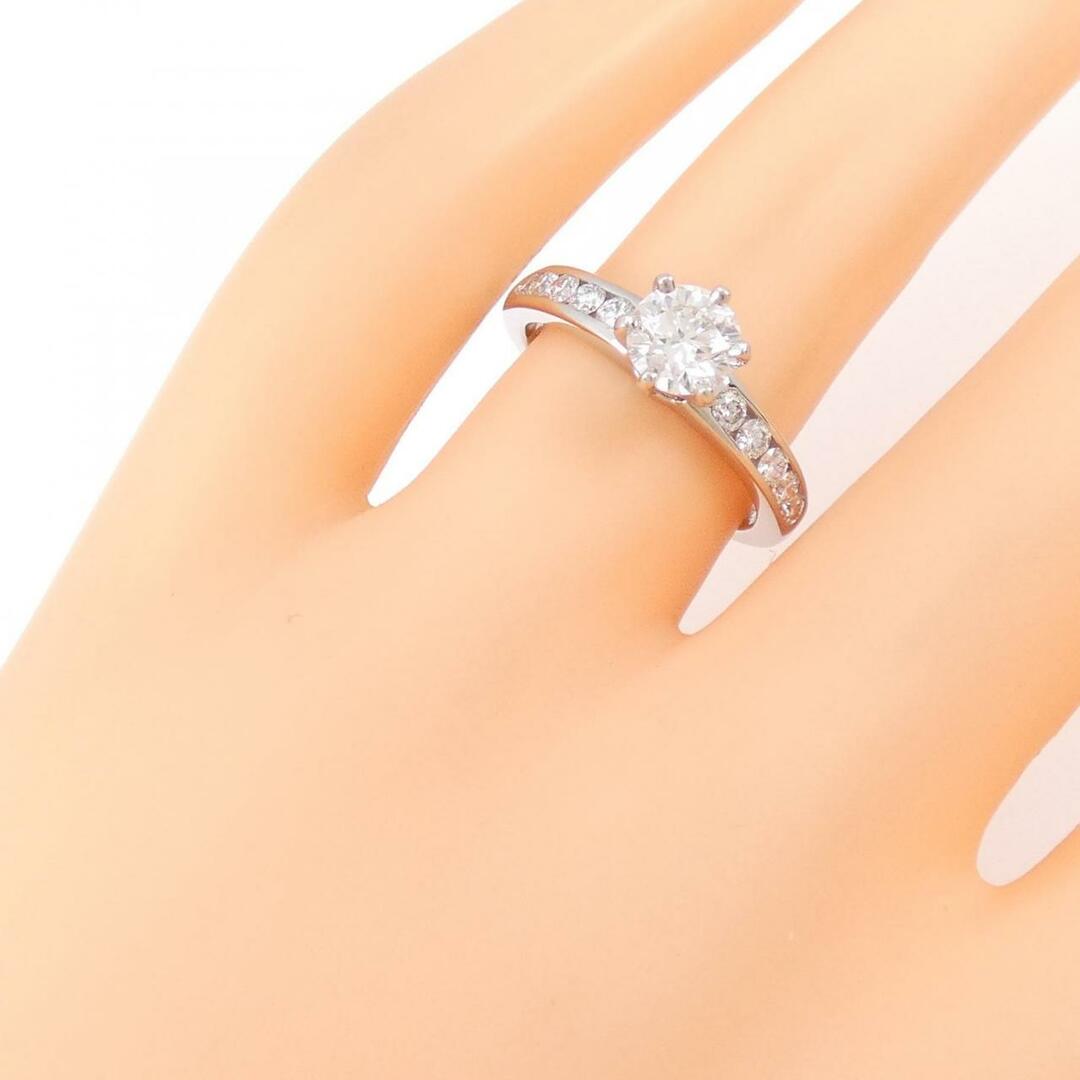 Tiffany & Co.(ティファニー)のティファニー ソリティア チャネルセッティング リング 0.72CT レディースのアクセサリー(リング(指輪))の商品写真