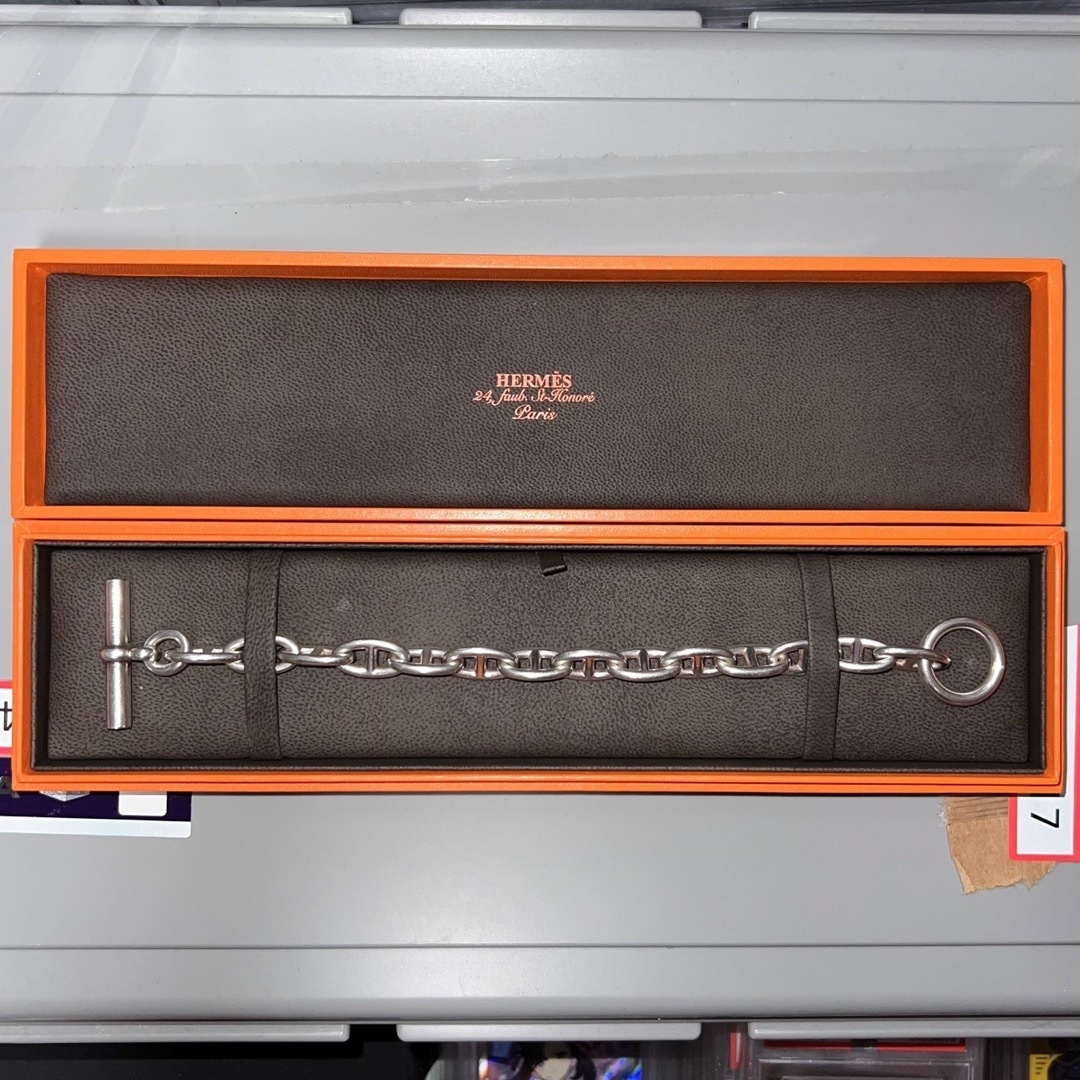 Hermes(エルメス)のHermes シェーヌダンクル GM14コマ エルメス メンズのアクセサリー(ブレスレット)の商品写真