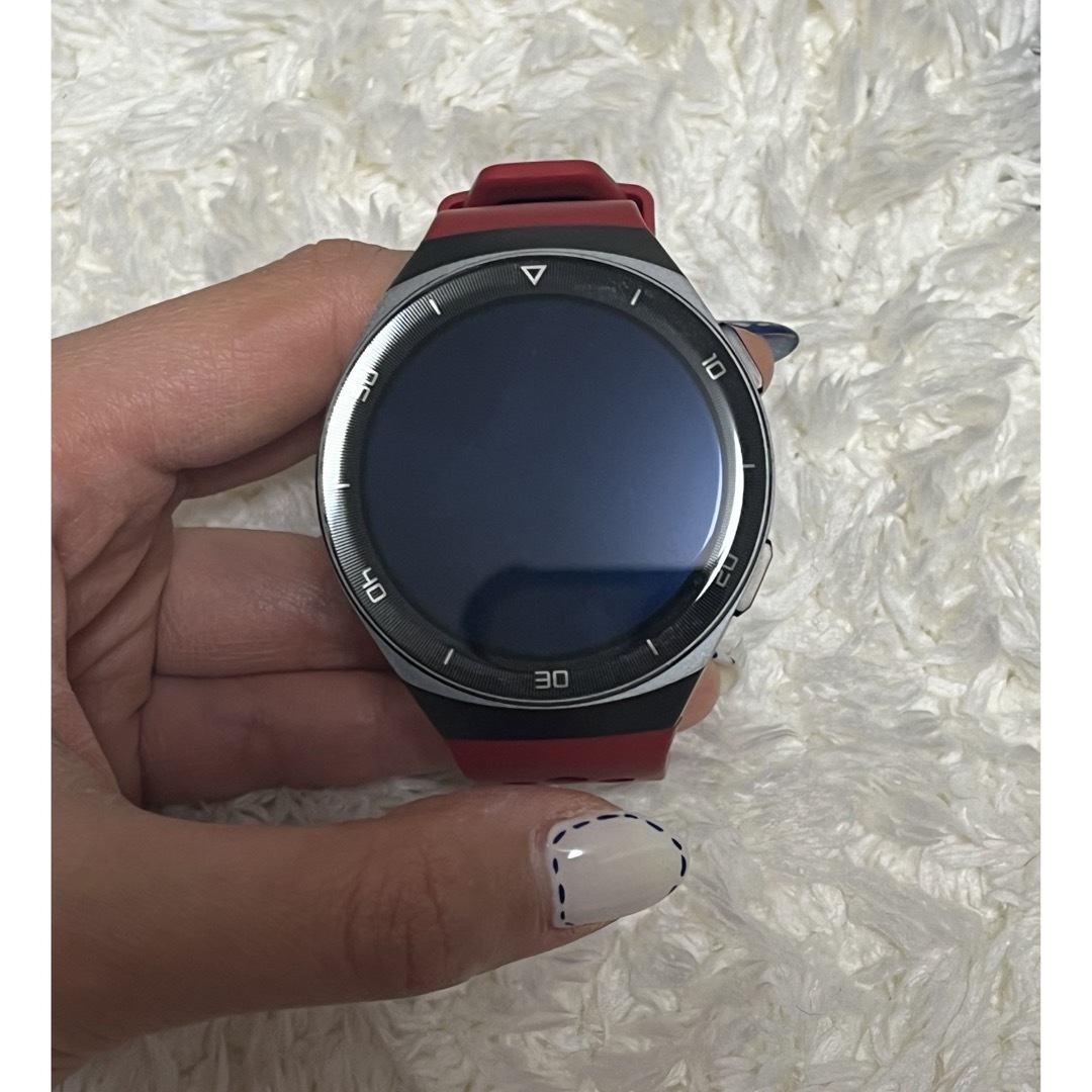 メンズ【セール中‼️】レッド　HUAWEI WATCH GT 2e / 46mm