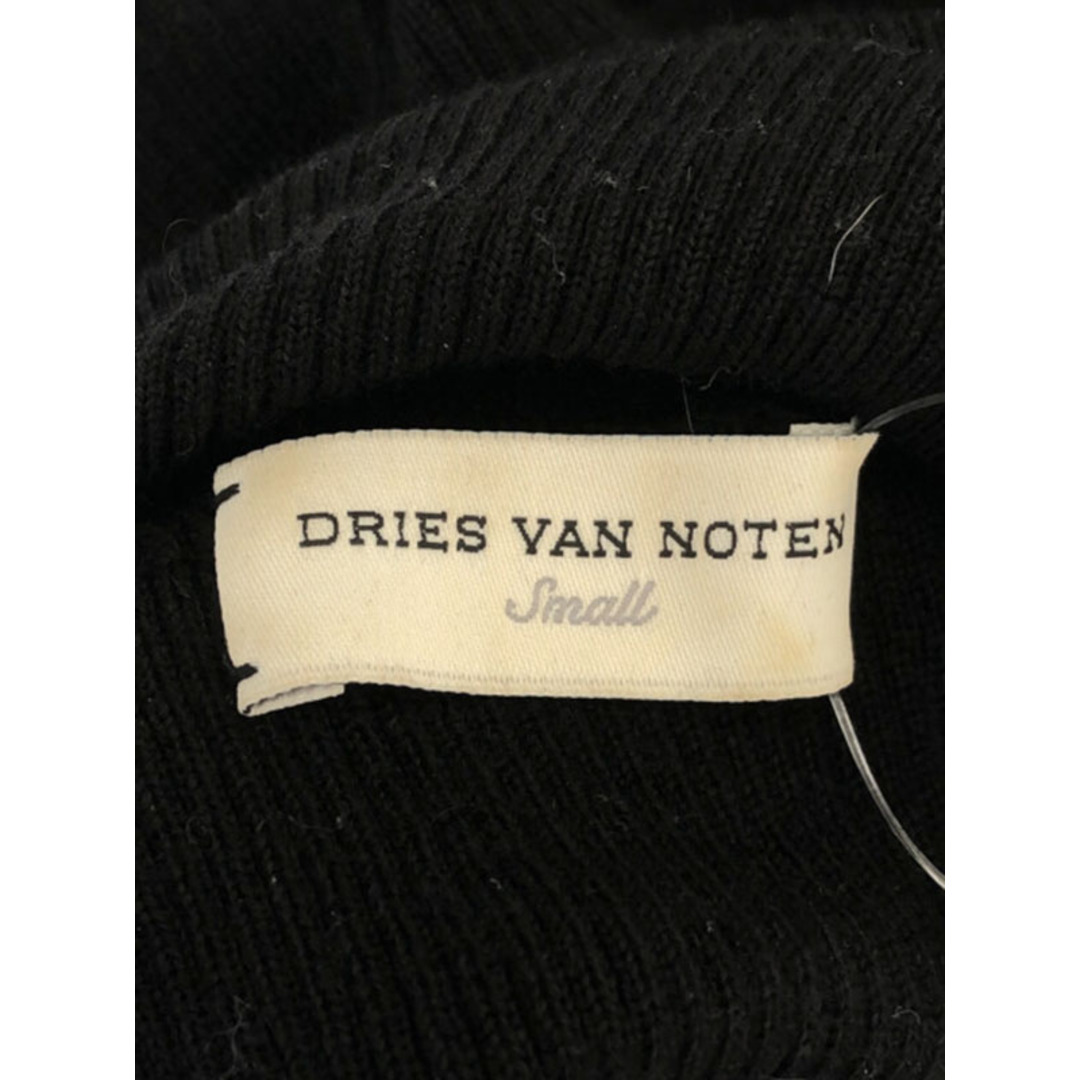 DRIES VAN NOTEN(ドリスヴァンノッテン)のDRIES VAN NOTEN ドリスヴァンノッテン ウールタートルネックニットセーター ブラック S レディースのトップス(ニット/セーター)の商品写真