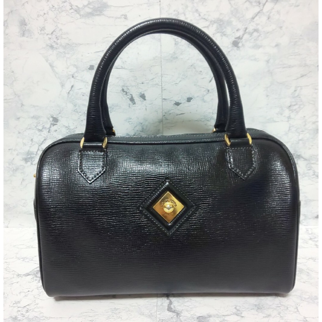 MCM ミニボストンバッグ ナイロン ブラック ゴールド金具(MCM MCM ミニボストンバッグ ナイロン ブラック ゴールド金具(MCM