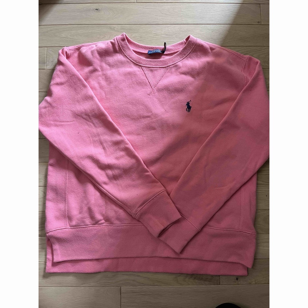 POLO RALPH LAUREN - ラルフローレン スウェット ピンクの通販 POLO RALPH LAUREN - ラルフローレン スウェット ピンクの通販