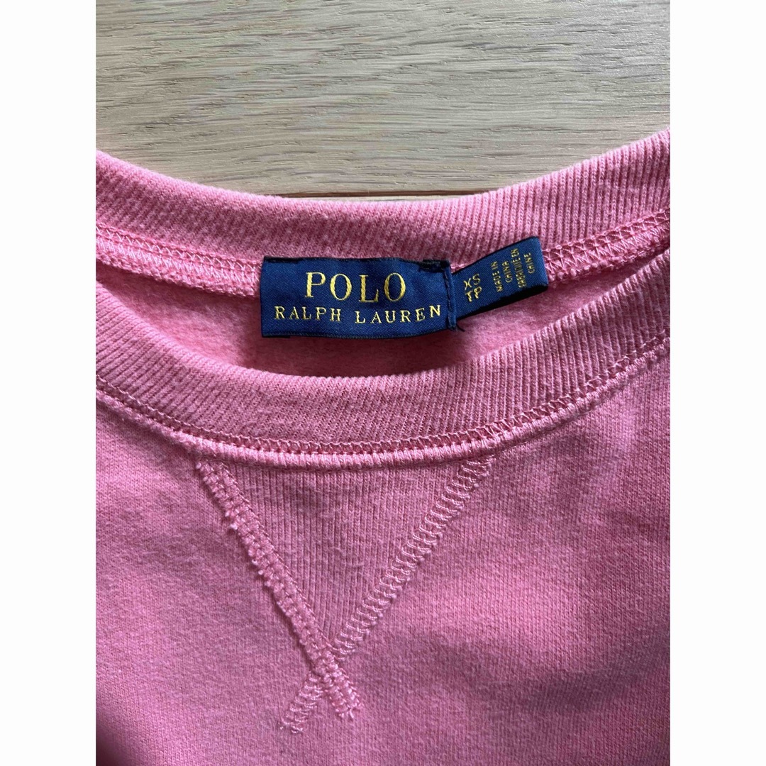 POLO RALPH LAUREN - ラルフローレン スウェット ピンクの通販 POLO RALPH LAUREN - ラルフローレン スウェット ピンクの通販