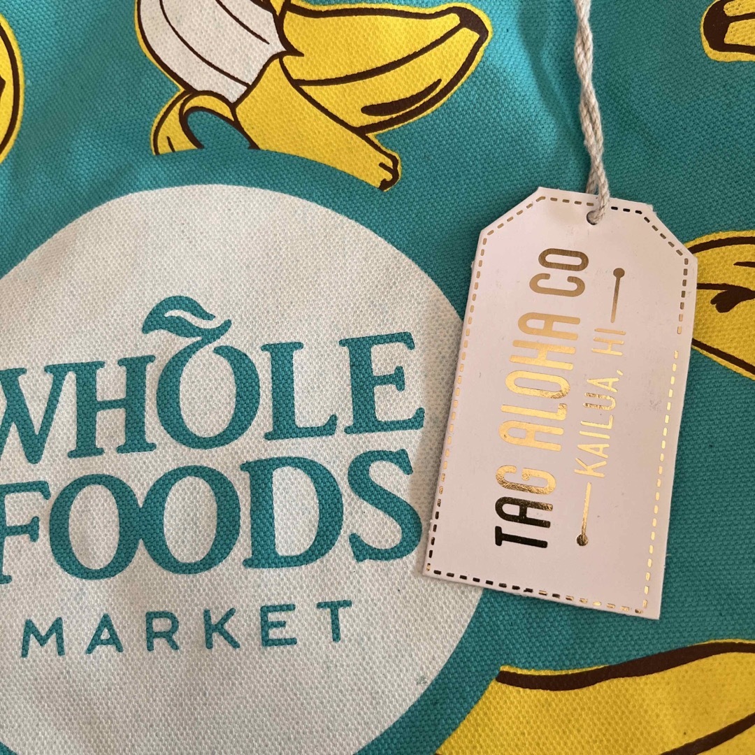 【ずんたん様専用】Whole Foods エコバッグ レディースのバッグ(エコバッグ)の商品写真