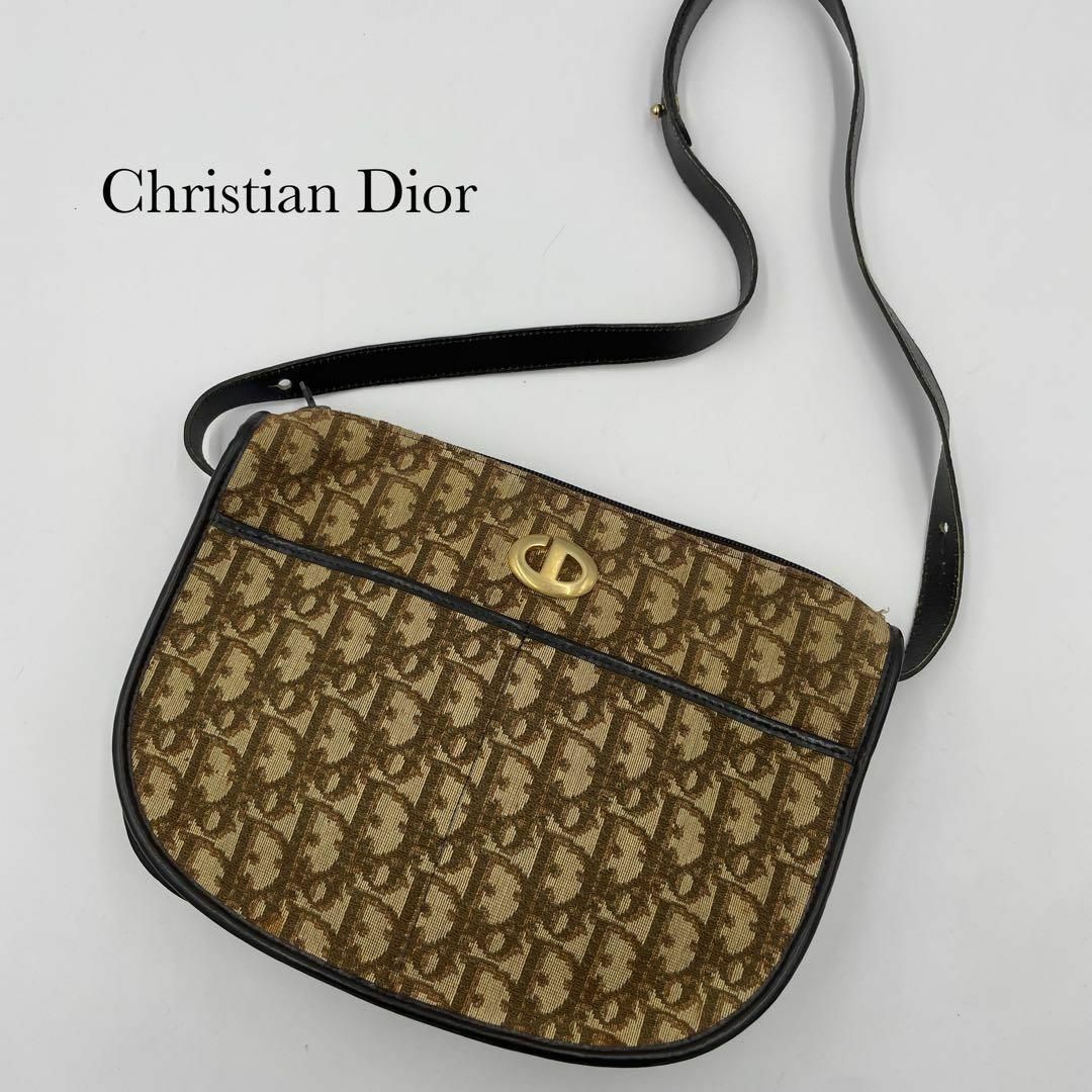 枚数限定! Christian Dior ブラウン ショルダーバッグ クリスチャン