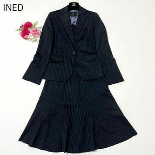 INED - ☆新品☆イネド レディース スーツ セットアップ キャメル 上M