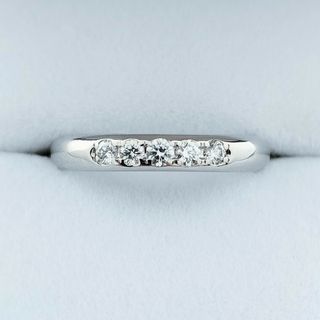 ミキモト(MIKIMOTO)のミキモト ダイヤモンド エタニティ リング Pt950 0.15ct 4.5g(リング(指輪))