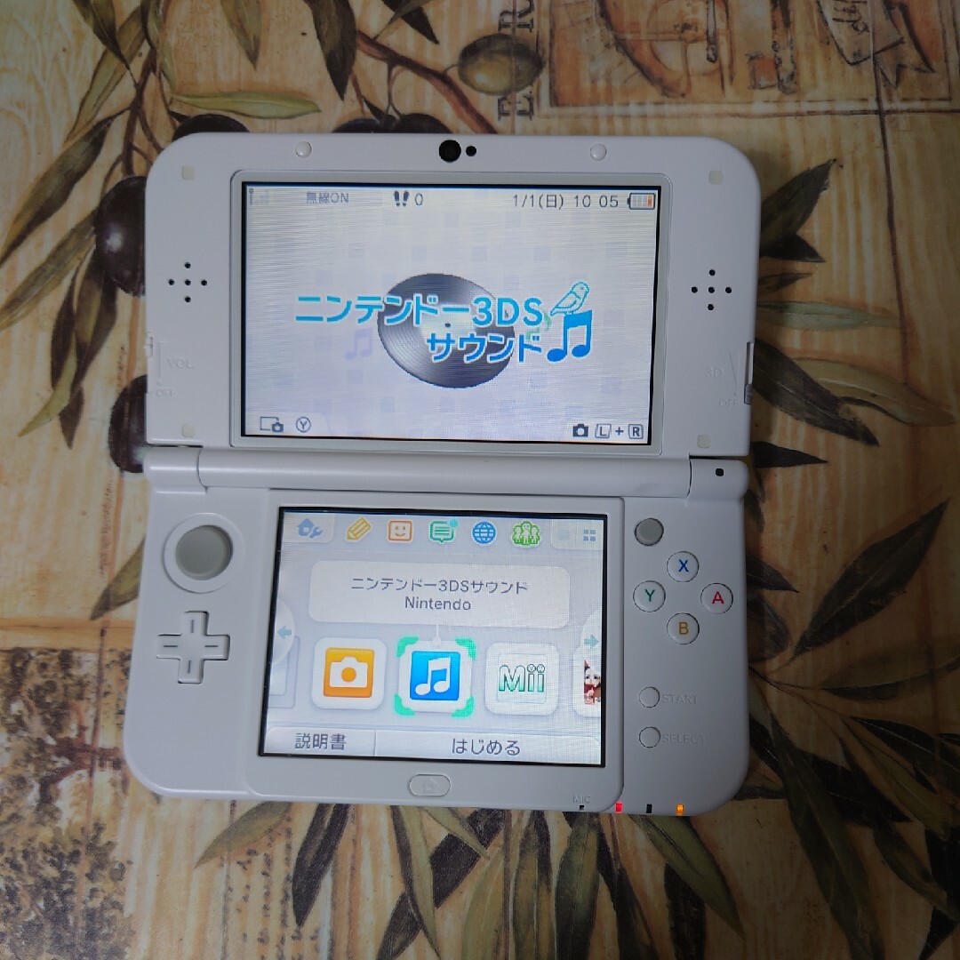 Newニンテンドー3DSLL パールホワイト(中古】〔技適なし〕 New Newニンテンドー3DSLL パールホワイト(中古】〔技適なし〕 New