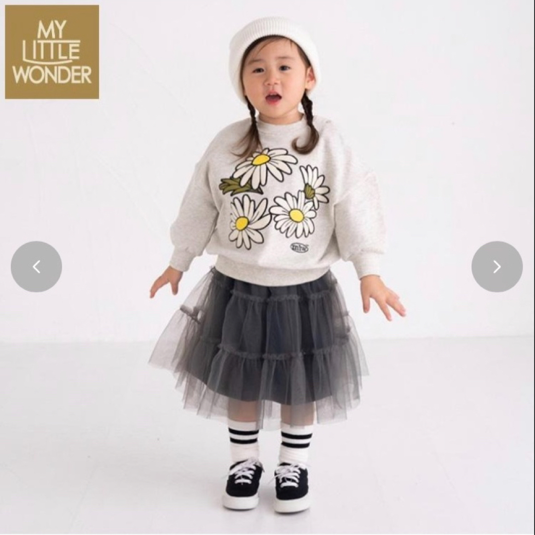 バースデイ(バースデイ)の【新品】バースデイ ＊ MYLITTLEWONDER チュールスカート 110 キッズ/ベビー/マタニティのキッズ服女の子用(90cm~)(スカート)の商品写真