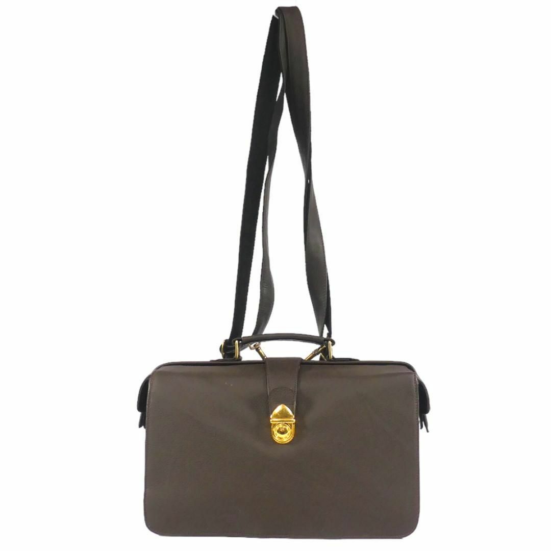 3wa ダレスバッグ 本革 ビジネスバッグ ショルダー リュック 茶NR3576 メンズのバッグ(ビジネスバッグ)の商品写真