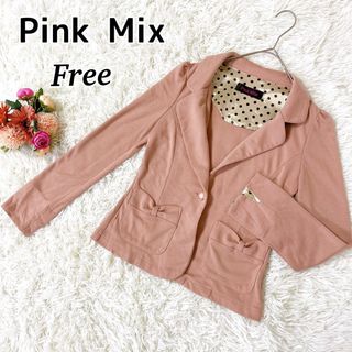 Pink Mix - Pink Mix★レディース テーラードジャケット M ピンクミックス 上着 S