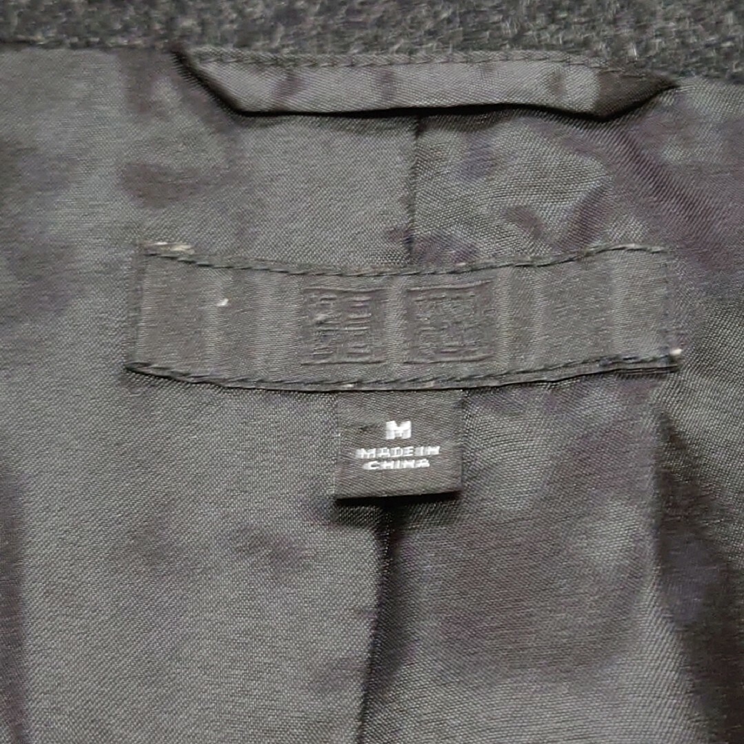 UNIQLO(ユニクロ)のユニクロ　UNIQLO　ロングコート　スタンドカラー　ウール　カシミヤ レディースのジャケット/アウター(ロングコート)の商品写真