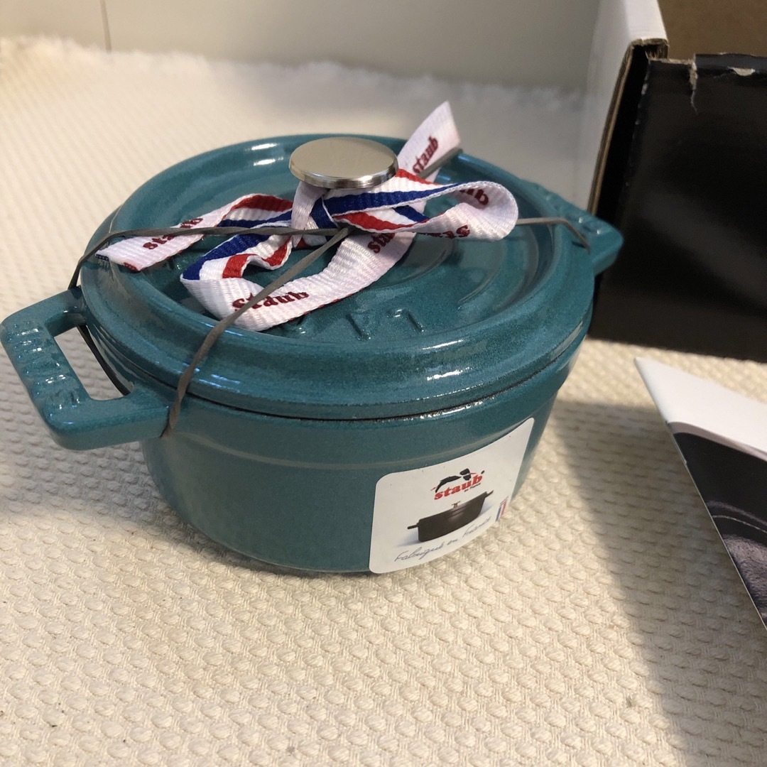 ミント 10cm staub ストウブ セット ピコ ココット ラウンド 鍋