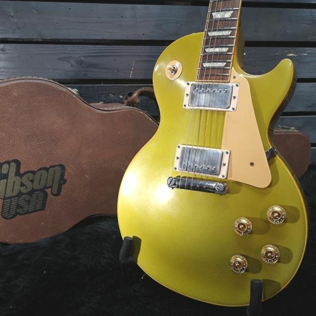 Gibson(ギブソン)のGIBSON LesPaulStandard Gold Top G1L21805 楽器のギター(エレキギター)の商品写真