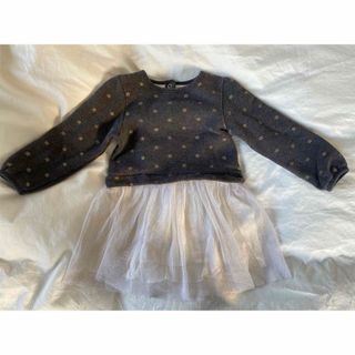 プチバトー(PETIT BATEAU)のプチバトー　ワンピース　104   4a (ワンピース)