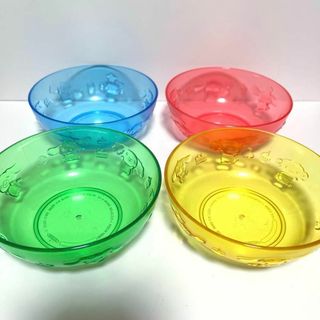 サンリオ(サンリオ)のシナモロール プラスチックお椀 4色セット(食器)