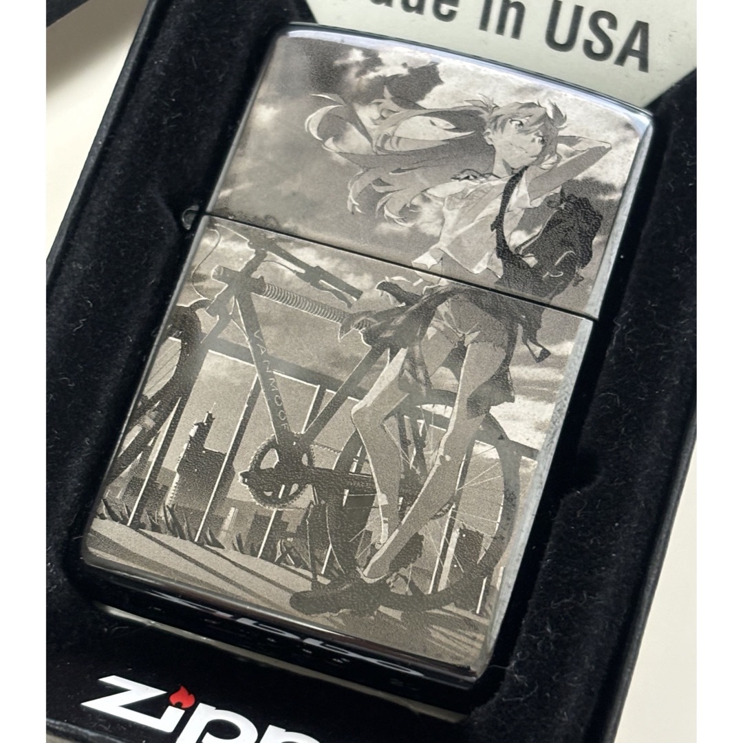 Zippo/ライター/エヴァンゲリオン/アスカ/限定/RADIO EVA/自転車タバコグッズ