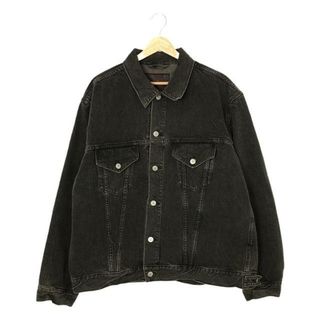 キャプテンサンシャイン(KAPTAIN SUNSHINE)のKaptain Sunshine / キャプテンサンシャイン | Washed Denim Tracker Jacket / ウォッシュド ブラックデニムジャケット | 42 | BLACK VINTAGE WASH | メンズ(その他)