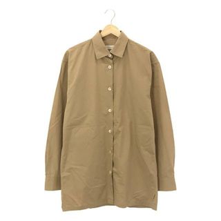 ドリスヴァンノッテン(DRIES VAN NOTEN)のDRIES VAN NOTEN / ドリスヴァンノッテン | コットン スタンダードシャツ | XS | ベージュ | レディース(シャツ/ブラウス(長袖/七分))