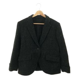 マーガレットハウエル(MARGARET HOWELL)のMARGARET HOWELL / マーガレットハウエル | ×HARRIS TWEED ウール テーラードジャケット | 2 | ダークグレー | レディース(その他)