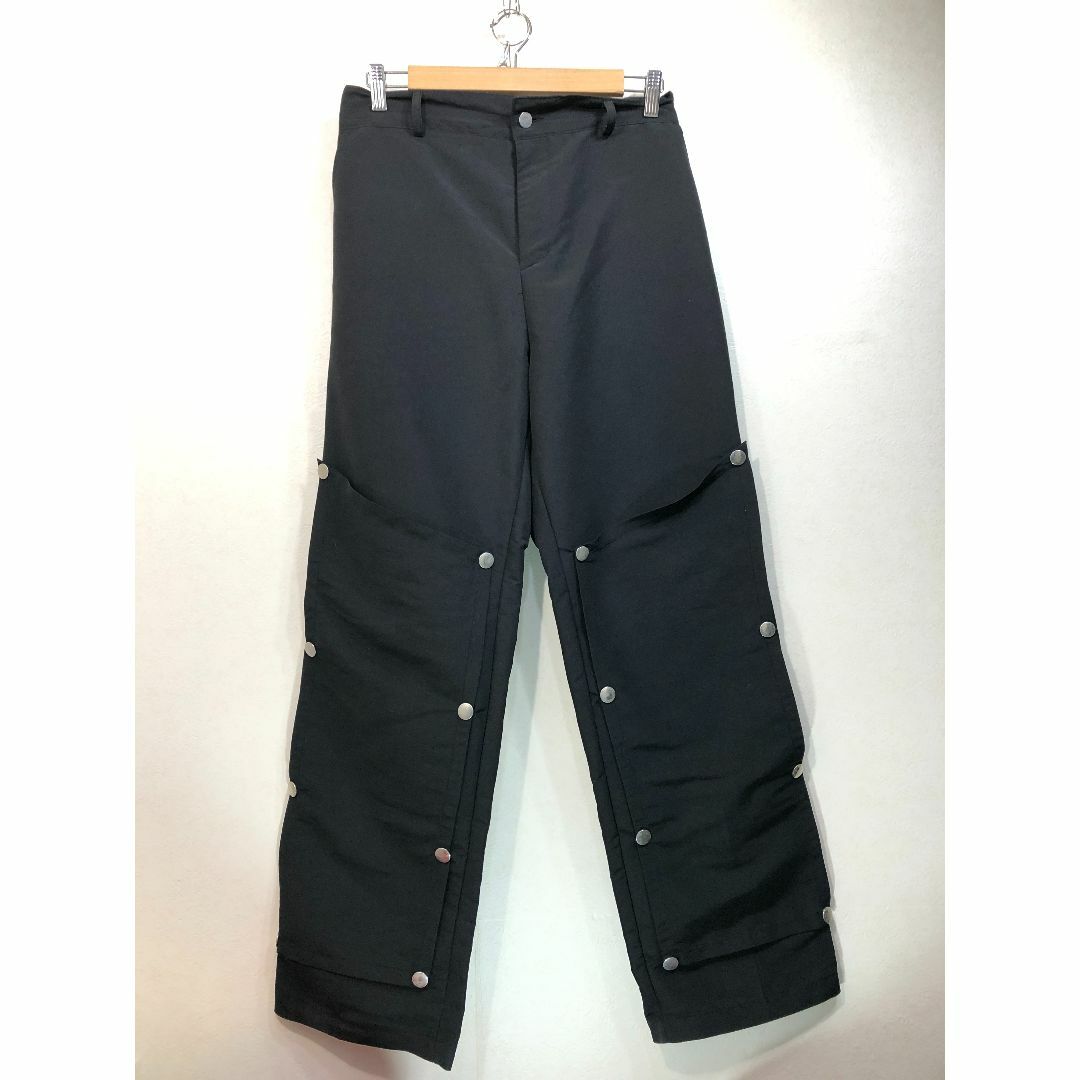 022102● TRENDYWOOBI WIDE POLYSNAP PANTSメンズ