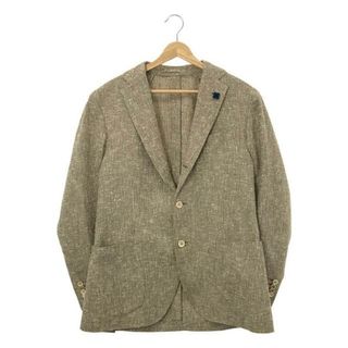 ラルディーニ(LARDINI)のLARDINI / ラルディーニ | コットン シルク リネン 3B テーラードジャケット | 50 | アイボリー系 | メンズ(その他)