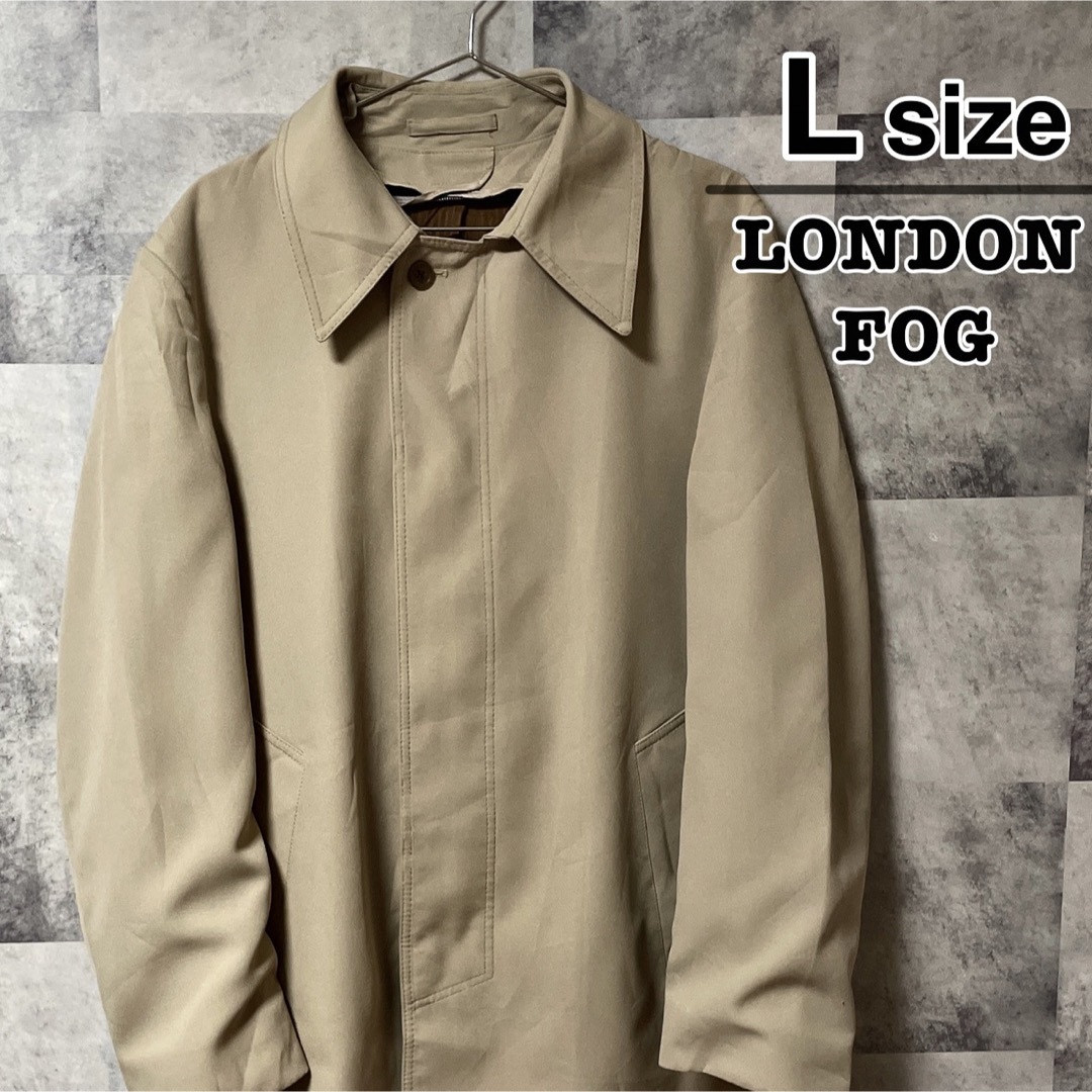 LONDONFOG - LONDON FOG ステンカラーコート ベージュ アウター USA