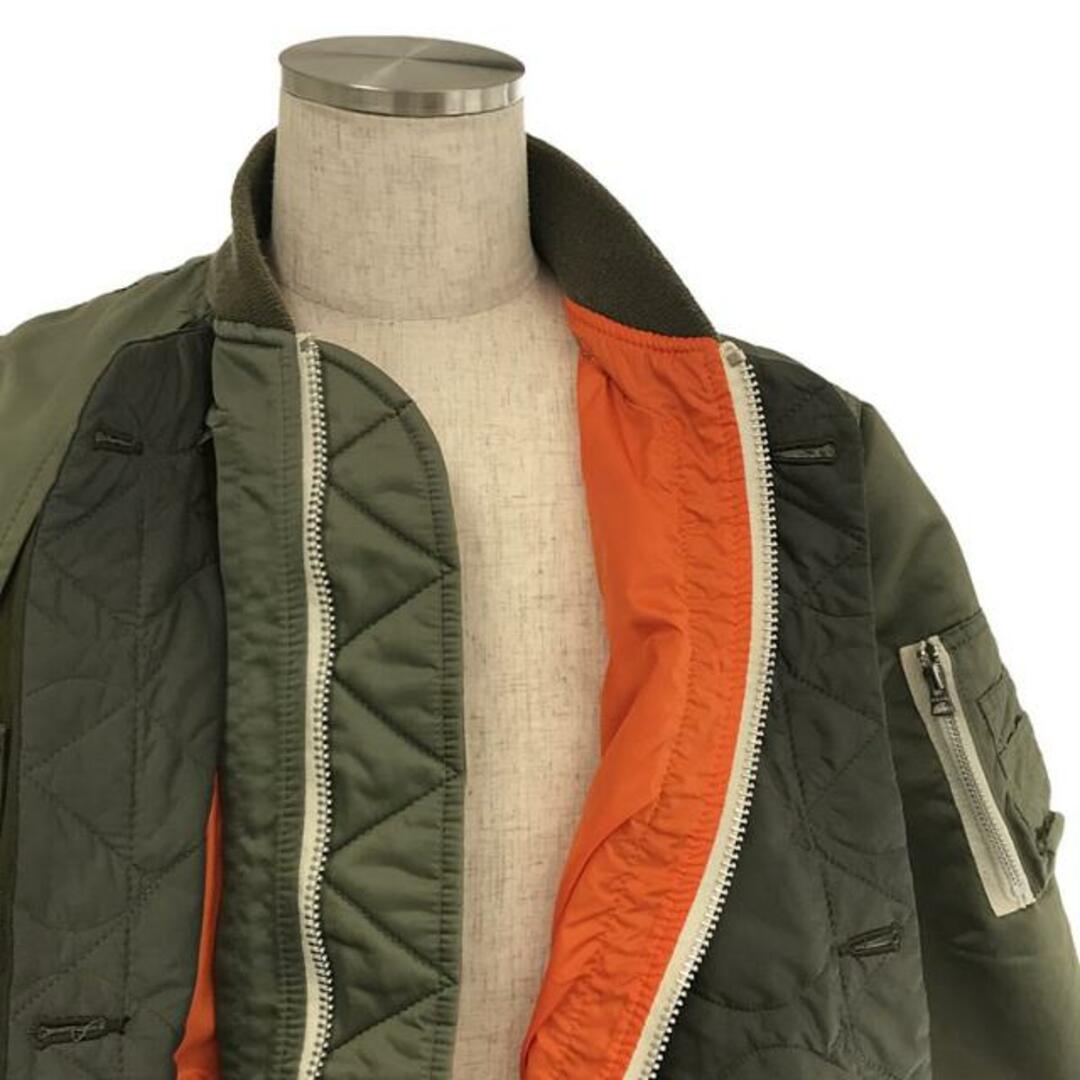 sacai - sacai / サカイ | 2021AW | MA-1 Nylon Twill Blouson sacai - sacai / サカイ | 2021AW | MA-1 Nylon Twill Blouson