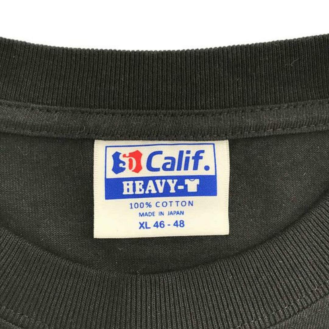 STANDARD CALIFORNIA(スタンダードカリフォルニア)の【美品】  Standard California / スタンダードカリフォルニア | 両面プリントTシャツ | XL | ブラック | メンズ メンズのトップス(Tシャツ/カットソー(半袖/袖なし))の商品写真