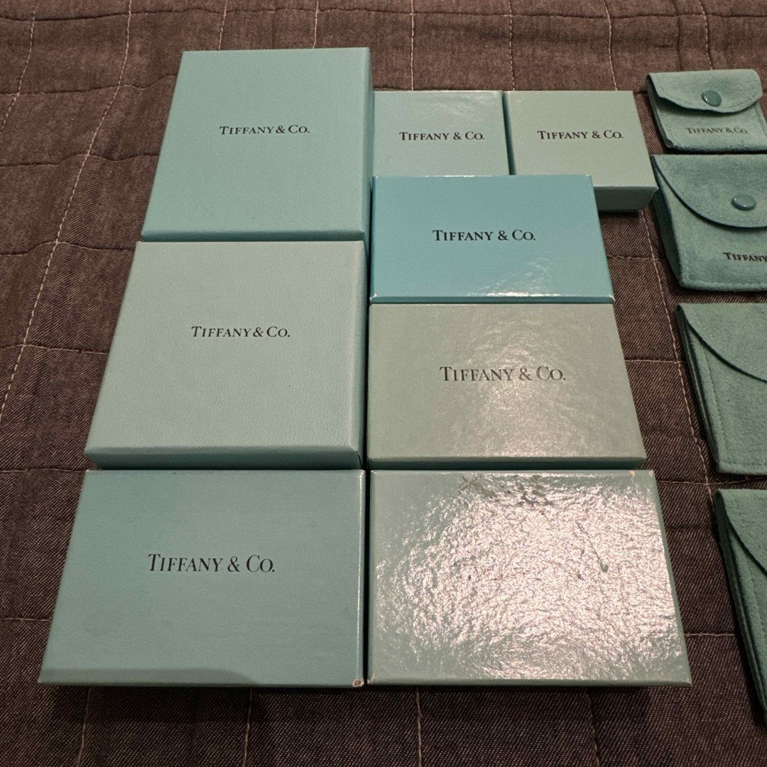 Tiffany & Co. - TIFFANY&Co ティファニー 箱 ジュエリーポーチ Tiffany & Co. - TIFFANY&Co ティファニー 箱 ジュエリーポーチ