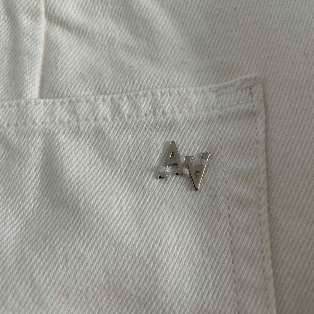 ASTRAET(アストラット)のアストラット　ホワイトデニムロングスカート レディースのスカート(ロングスカート)の商品写真