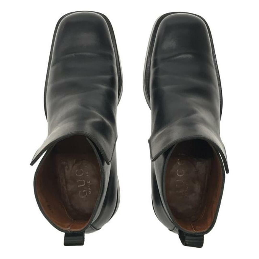GUCCI - GUCCI / グッチ | レザー サイドゴアブーツ | 42 GUCCI - GUCCI / グッチ | レザー サイドゴアブーツ | 42